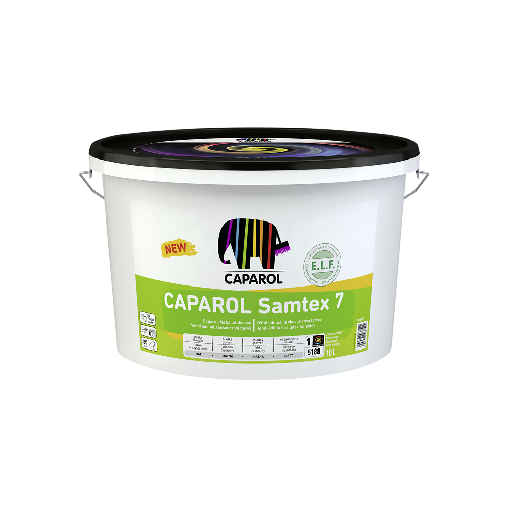 Samtex 7 E.L.F B1 farba wewnętrzna lateksowa 5 l NEW