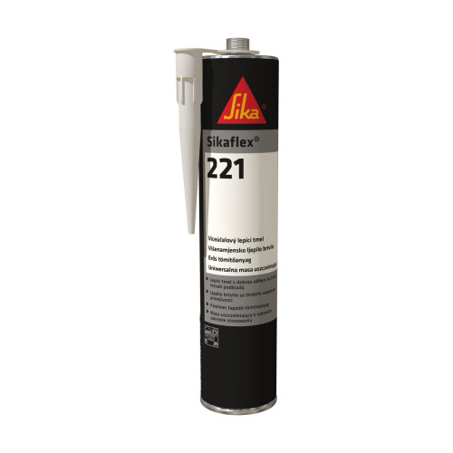 Sikaflex 221 steel grey/ szary 300 ml