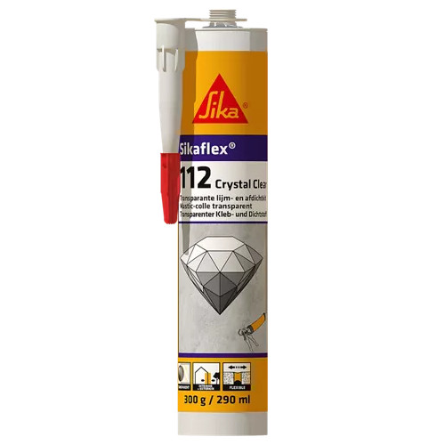Sikaflex 112 Crystal Clear bezbarwny 290 ml
