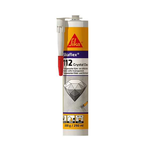 Sikaflex 112 Crystal Clear bezbarwny 290 ml
