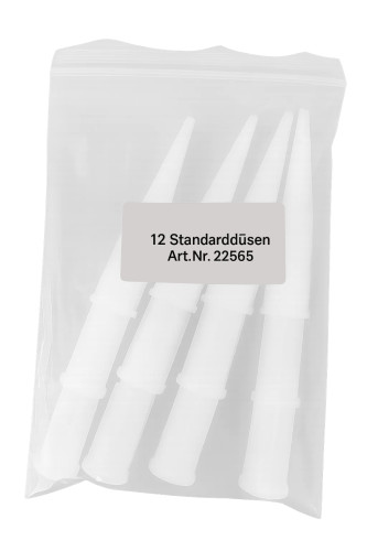 Nozzle Standard (12 w opak) 1.00 końcówki do kartuszy