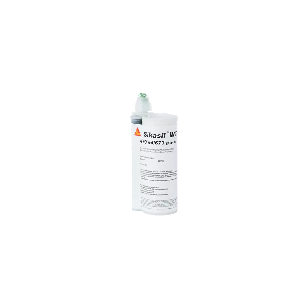 Sikasil WT-480 (AB) black/ czarny 490 ml