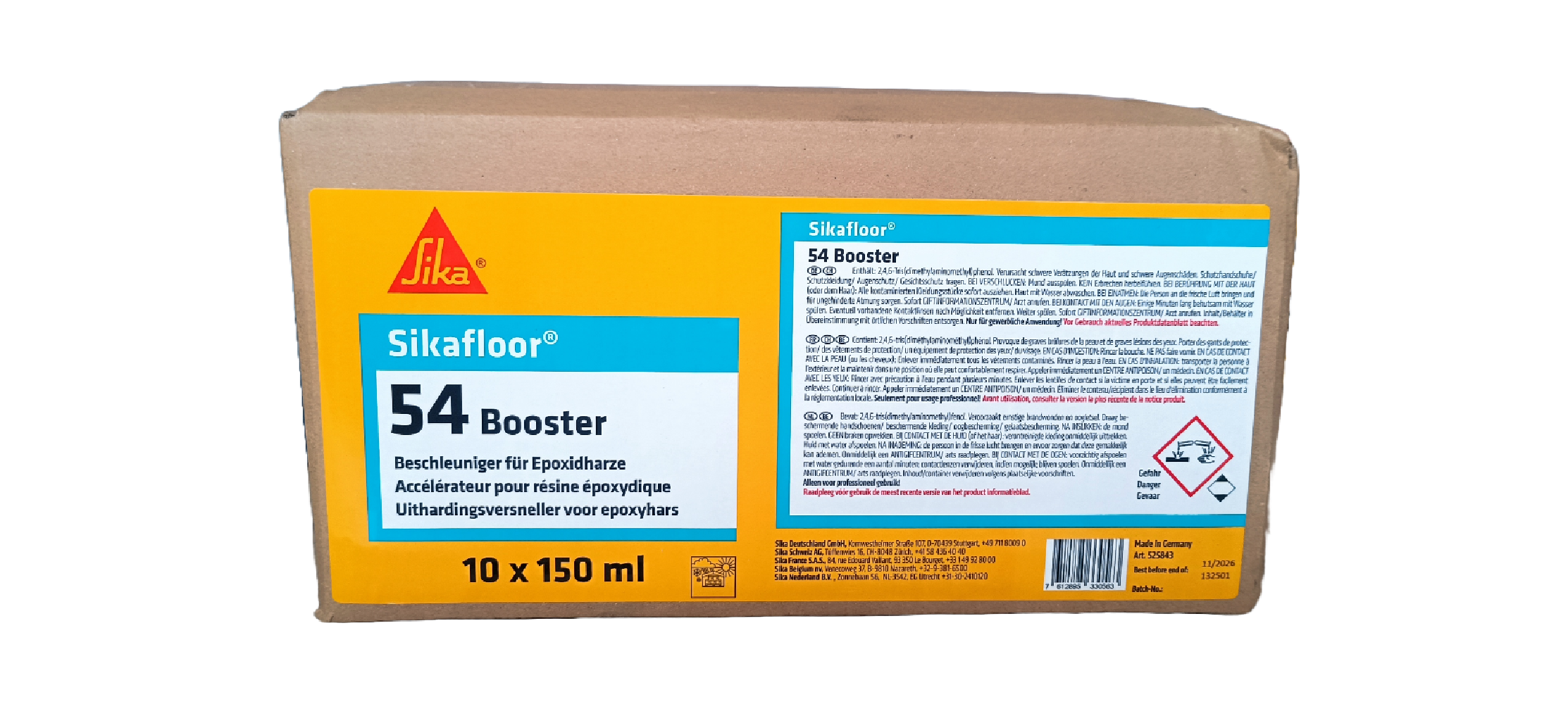Sikafloor 54 Booster (Karton 10 x 150 ml)