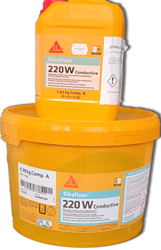 Sikafloor 220 W Conductive (AB) schwarz/ czarny 6.00 kg